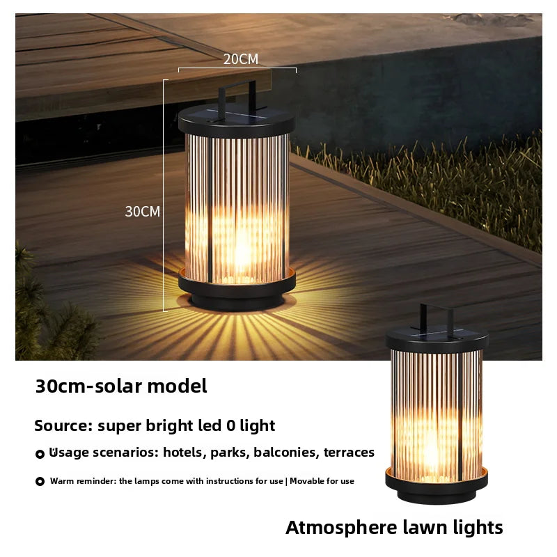 Solar Outdoor Lamp Yard Lamp For Lighting Charging Creating An Atmosphere Popular Small Garden Decoration Lawn And Terrace Lamp
