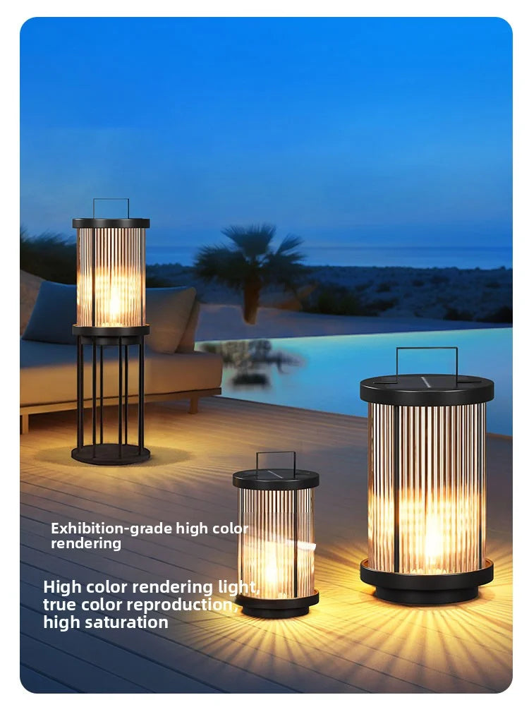 Solar Outdoor Lamp Yard Lamp For Lighting Charging Creating An Atmosphere Popular Small Garden Decoration Lawn And Terrace Lamp