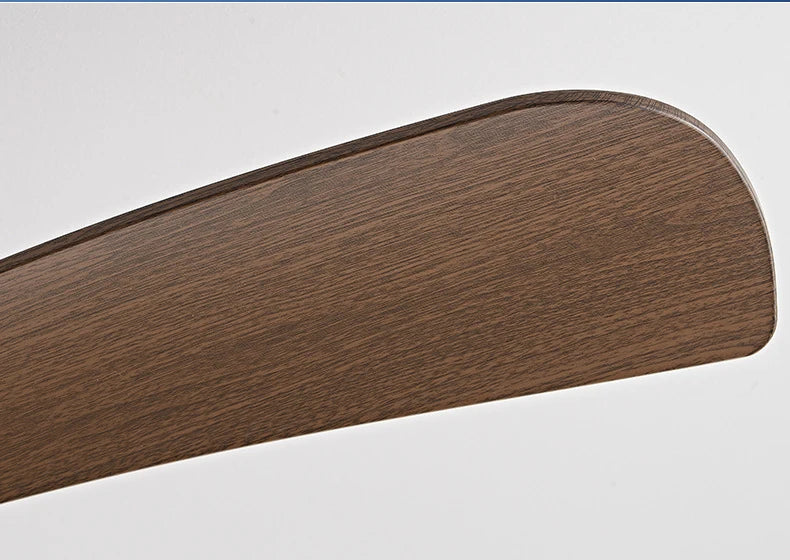 46 Inch Low Floor Ultra Thin 25cm DC Ceiling Fan No Light with Remote Control for Coffee Shop Home Hotel Office