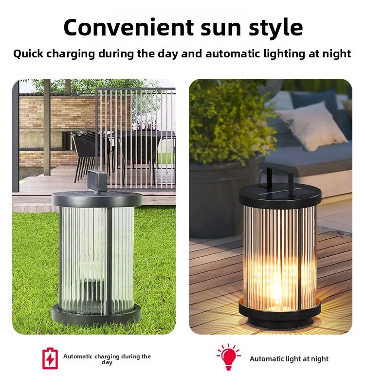 Solar Outdoor Lamp Yard Lamp For Lighting Charging Creating An Atmosphere Popular Small Garden Decoration Lawn And Terrace Lamp